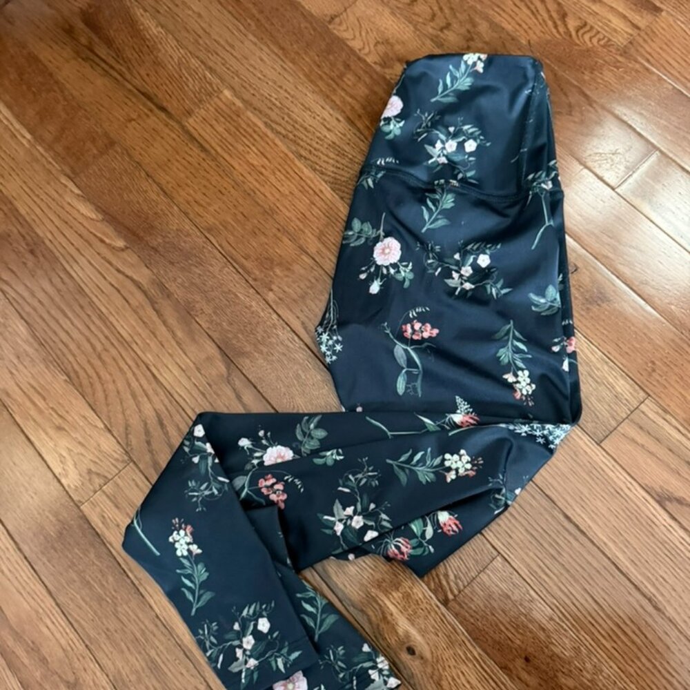 Beyond Yoga Floral Tights